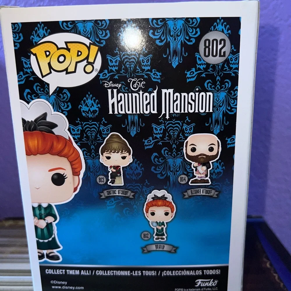 Funko Pop! Huanted Mansion workers complete set